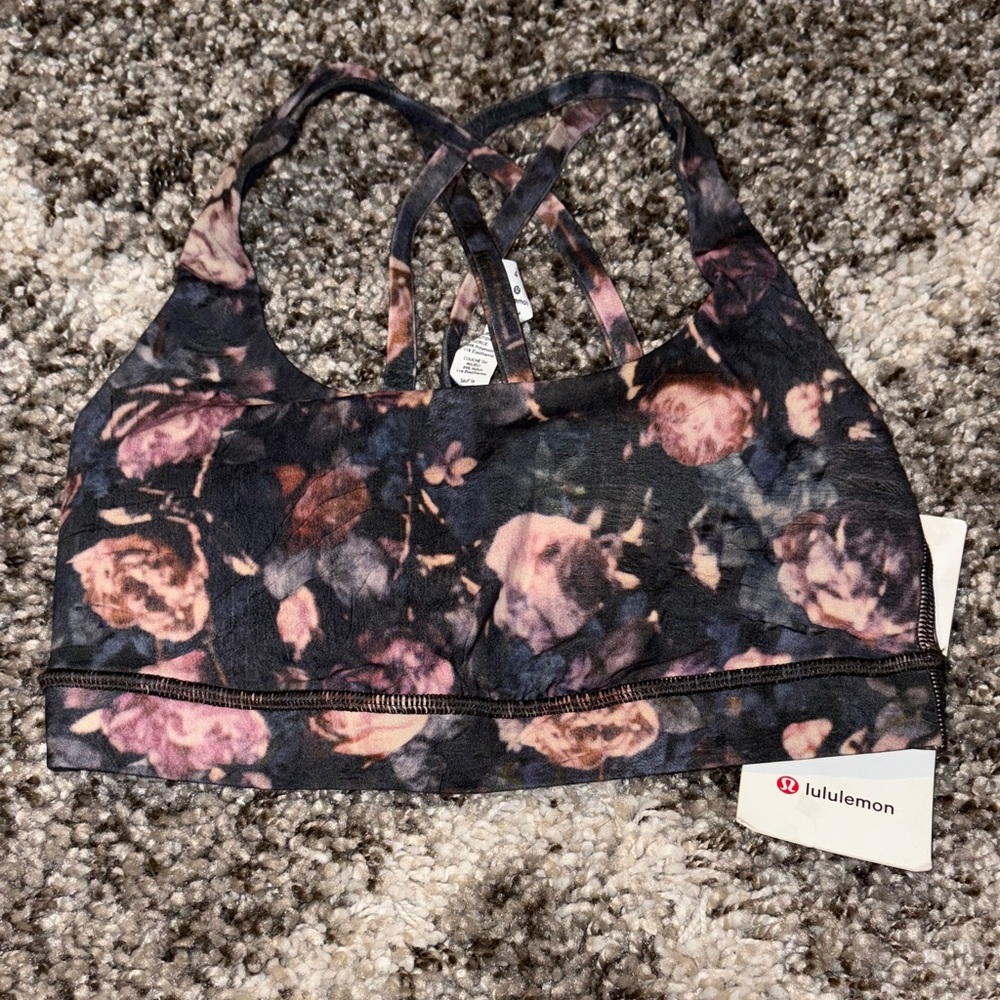 lululemon athletica Floral Print Bra